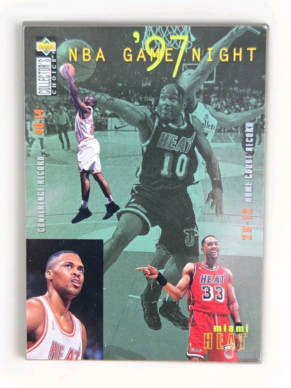 1997-98 Upper Deck Collector's Choice - NBA Game Night Miami Heat #169